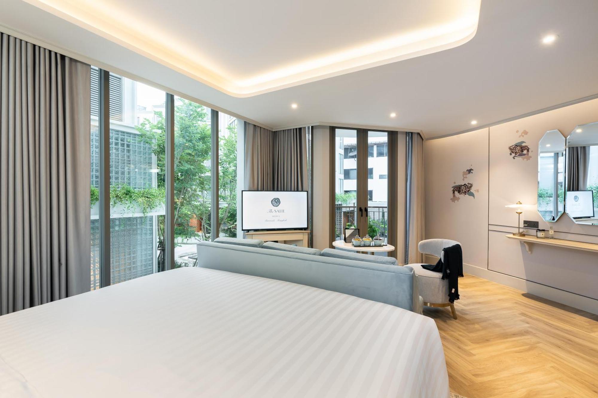The Salil Hotel Riverside Bangkok Exteriér fotografie Deluxe Room